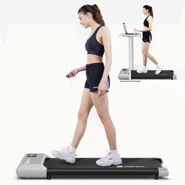 Mini Smart Under-Desk Treadmill with Training Courses, Ideal for Home Office Walking