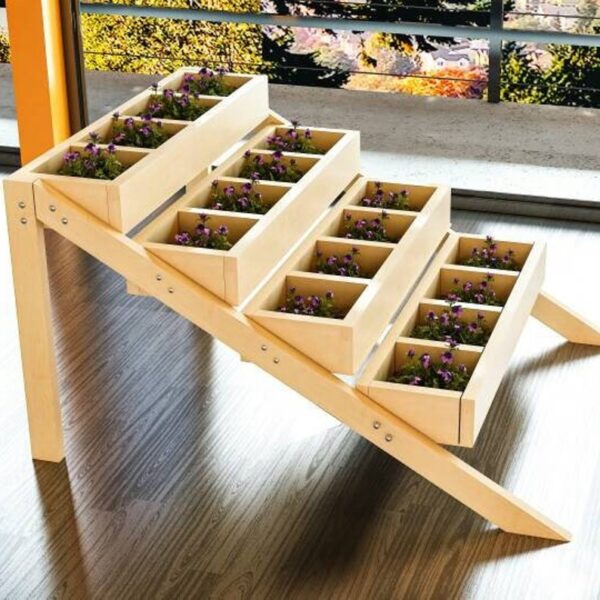 DIY 4 Tier Raised Planter Box Plans