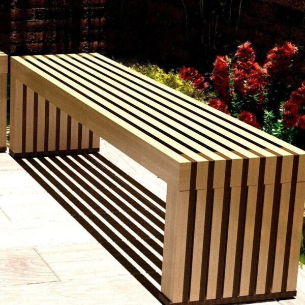 DIY Modern Bench Build PLANS